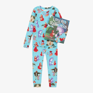 Red Riding Hood Pajama Set with Book